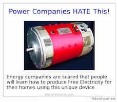 Picture electric motor