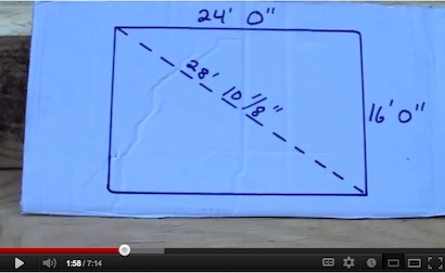 math drawing for shed dimensions