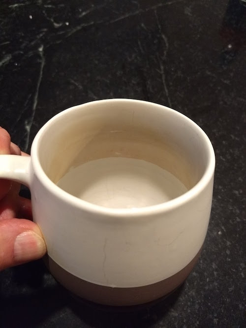 stain solver coffee mug