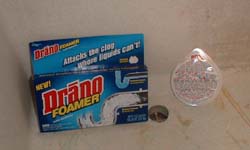 Drano Foamer box