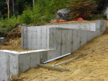 This concrete foundation should last for hundreds of years, if not longer. PHOTO CREDIT:  Tim Carter
