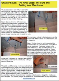 Sample Page from the Shower Pan Liner eBook