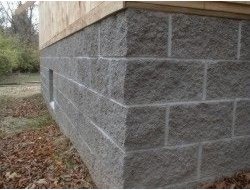 concrete block - foundation corner